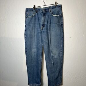 Vintage 90s Levis 550 Denim Jeans 38x30 Regular,  Red Tab Fade Grunge ✅(236)